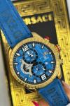 Carrra Tag Heuer Deri Kordon Mavi Kasa Erkek Saat  S420