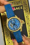 Carrra Tag Heuer Deri Kordon Mavi Kasa Erkek Saat  S420