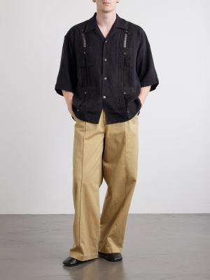 Boogie Day Düz Paçalı Panelli Pamuklu Gabardin Pantolon GM-005