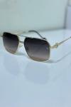 Cartier  CT0270S kahverengi degrade İthal Erkek Gözlük G4549-VLL