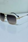Cartier  CT0270S kahverengi degrade İthal Erkek Gözlük G4549-VLL