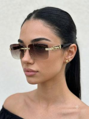 Cartier Kahverengi İthal Unisex Gözlük G4633-VLL