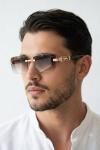 Cartier Kahverengi İthal Unisex Gözlük G4633-VLL