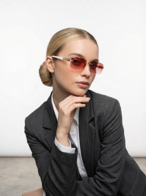 Cartier Pembe İthal Unisex Güneş Gözlük G3801-VLL