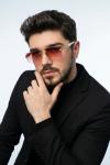 Cartier Pembe İthal Unisex Güneş Gözlük G3801-VLL