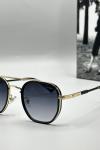 Cartier Siyah Cam Gold Çerçeve  Erkek Güneş Gözlüğü G405-ILY