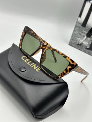 Celine Cat Eye Leopar Kadın Güneş Gözlüğü G1982-VLL