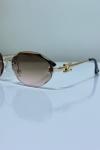Celine Champagne Gold İthal Kadın Gözlük G4445-VLL