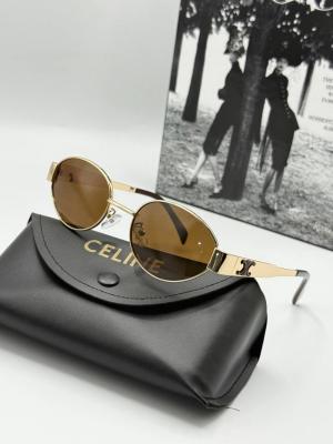 Celine Kahverengi Unisex Güneş Gözlüğü G1888-VLL