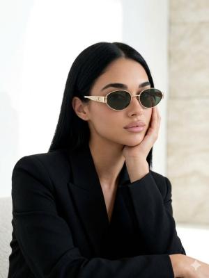 Celine Yeşil İthal Kadın Gözlük G4062-VLL