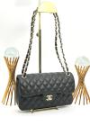 Chanel  Jumbo Flap Gold Siyah Kadın Çanta VLT391