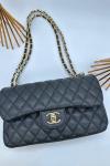 Chanel  Jumbo Flap Gold Siyah Kadın Çanta VLT391