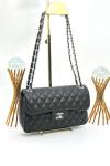 Chanel Jumbo Flap Gümüş Siyah Kadın Çanta VLT392