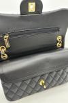 Chanel Jumbo Flap Gümüş Siyah Kadın Çanta VLT392