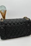 Chanel Jumbo Flap Gümüş Siyah Kadın Çanta VLT392