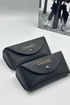Chanel Siyah Gözlük Kılıfı GK111