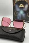 Chanel Taşlı Pembe Kadın Güneş Gözlüğü | G1904