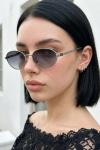 Dior Gümüş Metal Kasa İthal Kadın Gözlük G4620-VLL