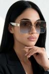 Gucci Buzlu Beyaz İthal Kadın Gözlük G4385-VLL