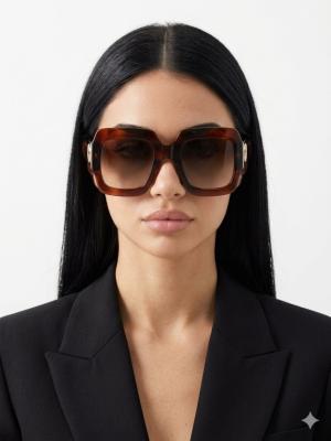 Gucci Kahverengi İthal Kadın Gözlük G4288-VLL