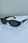 Gucci Oval Frame Siyah İthal Kadın Gözlük G4449-VLL