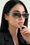 Gucci Oval Frame Füme İthal Kadın Gözlük G4451-VLL