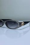 Gucci Oval Frame Füme İthal Kadın Gözlük G4451-VLL