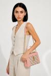 Guess Stephi Pembe Mini Logolu Siyah Çanta VLT-441