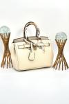 HERMES BİRKİN HANDBAG SMALL SIZE KREM KADIN ÇANTA VLT387