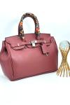 HERMES BİRKİN HANDBAG BIG SIZE BORDO KADIN ÇANTA VLT389