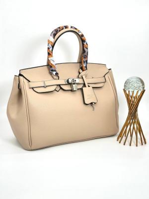 HERMES BİRKİN HANDBAG BIG SIZE BEJ KADIN ÇANTA VLT390