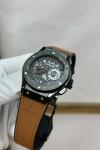Hublot Kahvrengi Deri Kordon Krono Erkek Saat | S701-VLL