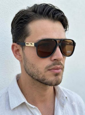 Lacoste Polarized Pilot Model Kahverengi İthal Erkek Gözlük G4676-ILY