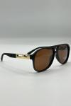 Lacoste Polarized Pilot Model Kahverengi İthal Erkek Gözlük G4676-ILY