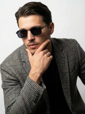 Lacoste Siyah İthal Unisex Gözlük G4035-VLL