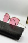 Louis Vuitton Kelebek Model Pembe Kadın Güneş Gözlüğü | G1937