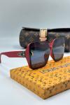 Louis Vuitton Kırmızı İthal Kadın Güneş Gözlüğü | G3106