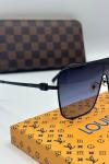 Louis Vuitton Siyah İthal Erkek Güneş Gözlük G3363-VLLZ