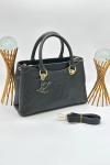 Louis Vuitton Monogram Empreinte Siyah Deri Kadın El ve Omuz Çantası VLT-457