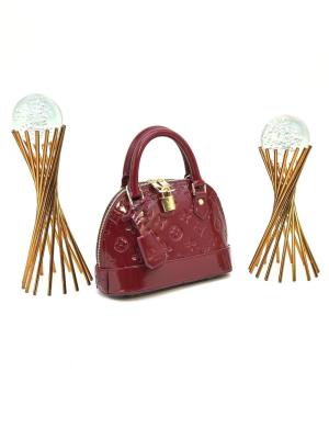 LOUIS VUITTON ALMA NANO MİNİ SİZE BORDO