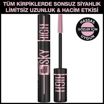Maybelline New York Sky High Maskara Cosmic Black KZM-0024