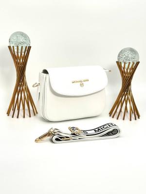 Michael KORS Beyaz Baget Kadın Çanta VLT375