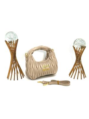 Miu Miu WANDER MINI SIZE BEJ Kadın Çanta