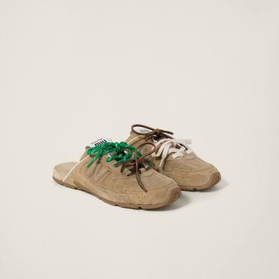 Miu Miu 530 SL faded Suede mules