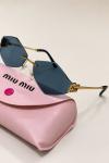 Miu Miu Gold İthal Kadın Gözlük G4592-VLL