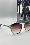 Miu Miu Kahverengi Metal Kasa Unisex Güneş Gözlüğü G1381-ILY