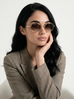 Miu Miu Kahverengi İthal Kadın Güneş Gözlüğü G3864-VLL