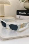 Miu Miu  Logo sunglasses Krem İthal Kadın Gözlük G4426-VLL