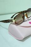 Miu Miu Leopar İthal Kadın Gözlük G4573-VLL