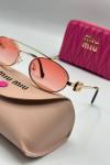 Miu Miu Pembe İthal Kadın Gözlük G3803-VLL